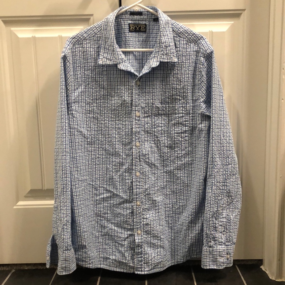Hawker Rye Long Sleeve Button Down